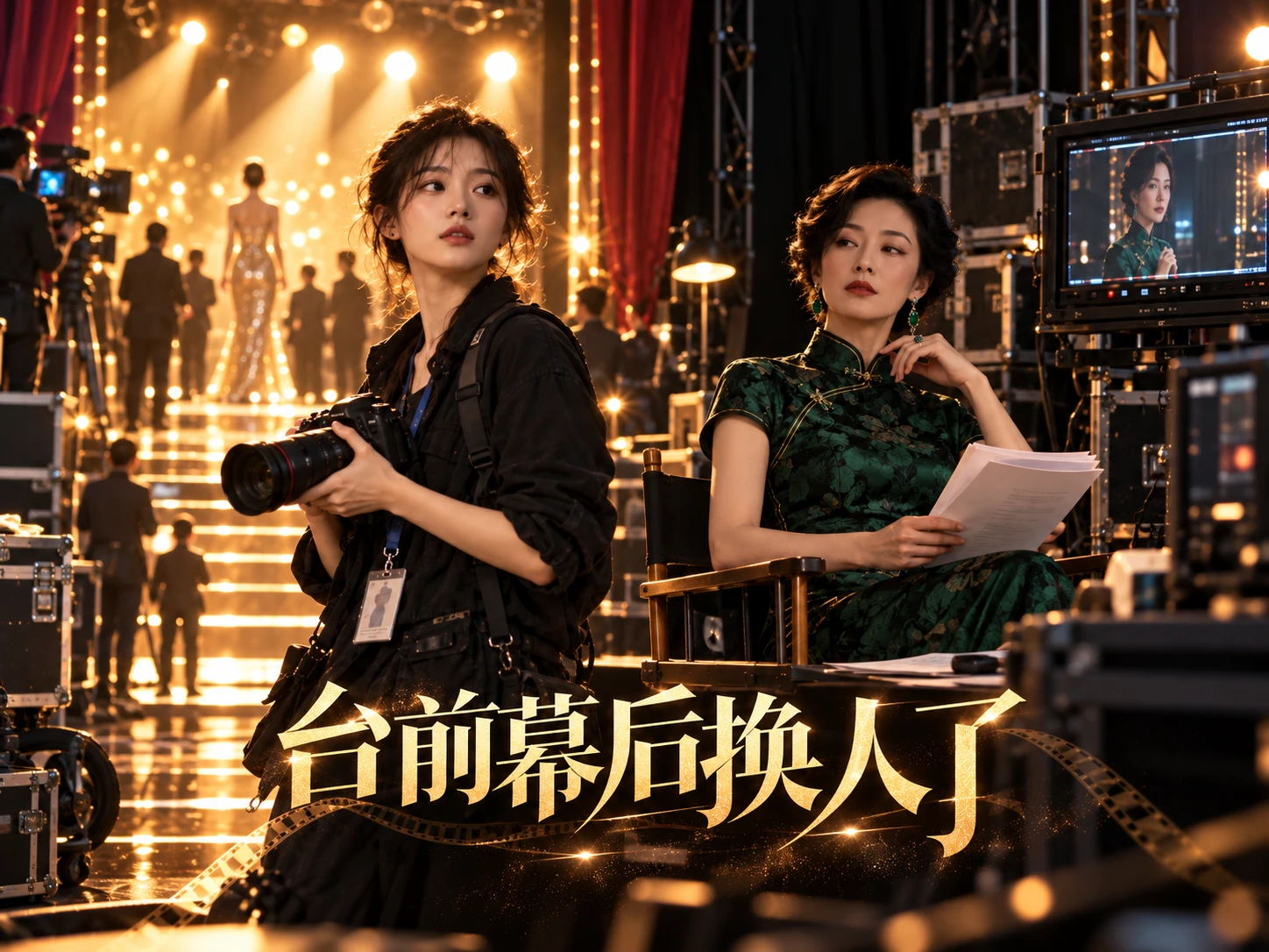 台前幕后换人了封面